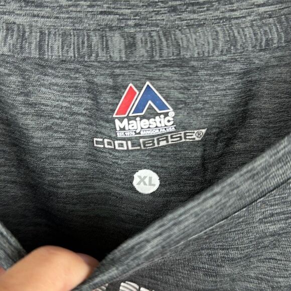Cleveland Browns T-shirt Majestic CoolBase Sz XL Short Sleeve Athletic Baselayer - Picture 3 of 6